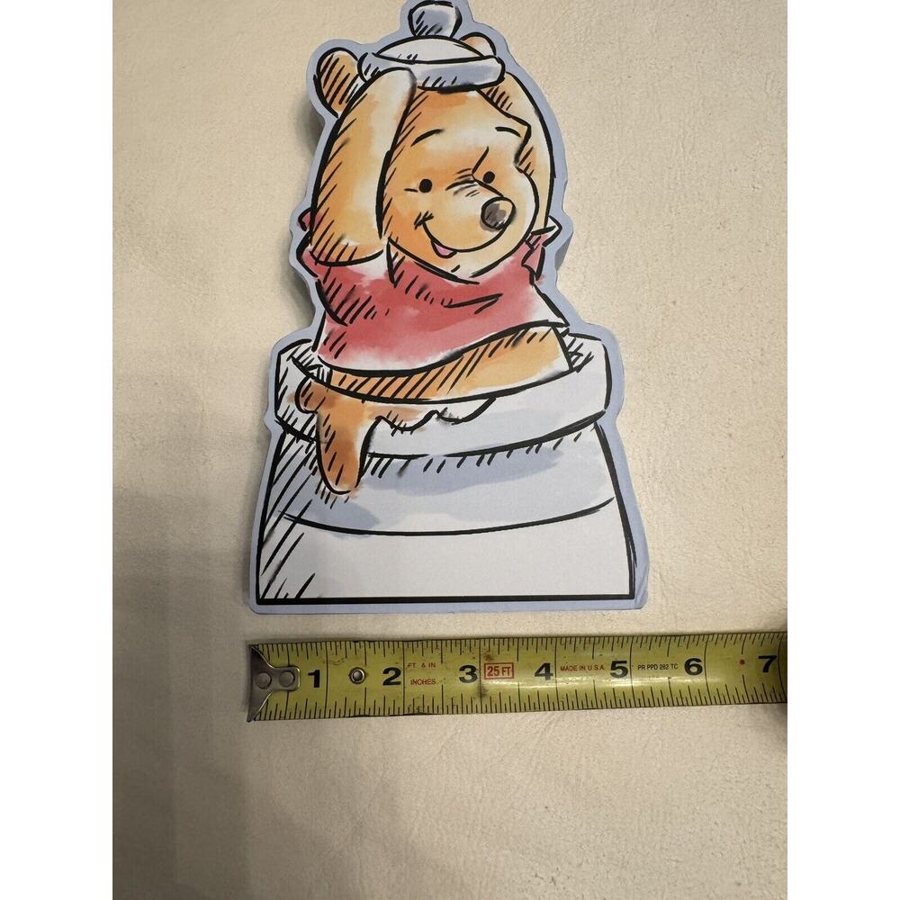 Disney Winnie the Pooh Wall sign, 2023, Blue, Wooden Pooh Tabletop, Honey Pot - Picture 4 of 6